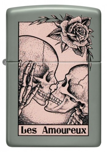 Zippo Lighter 48594 Death Kiss Design image 2