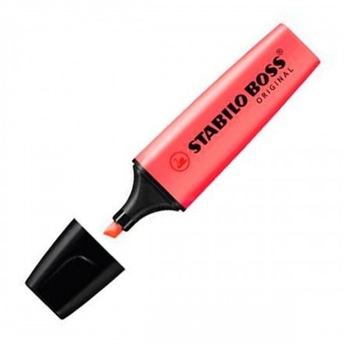 Highlighter Stabilo Red (10 Units) image 2