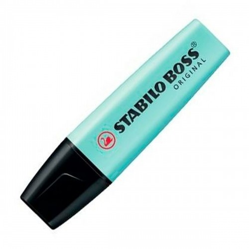 Highlighter Stabilo Turquoise Green Cake (10 Units) image 2