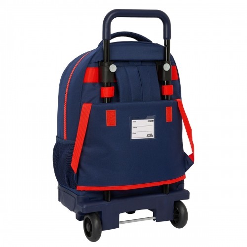 Школьный рюкзак с колесиками Super Mario World Тёмно Синий 33 x 45 x 22 cm image 2
