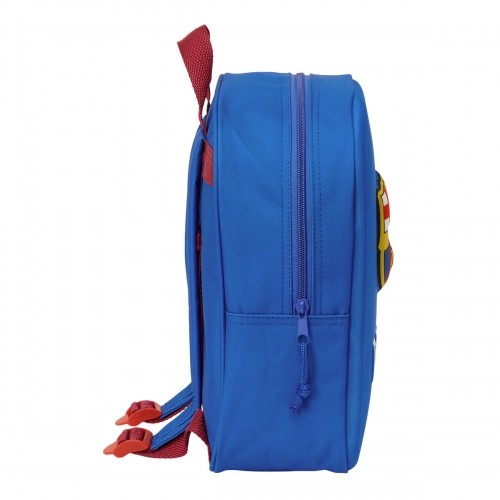 Школьный рюкзак F.C. Barcelona Тёмно Синий 22 x 27 x 10 cm 3D image 2