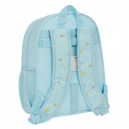 School Bag Mickey Mouse Clubhouse Baby Light Blue 28 x 34 x 10 cm image 2