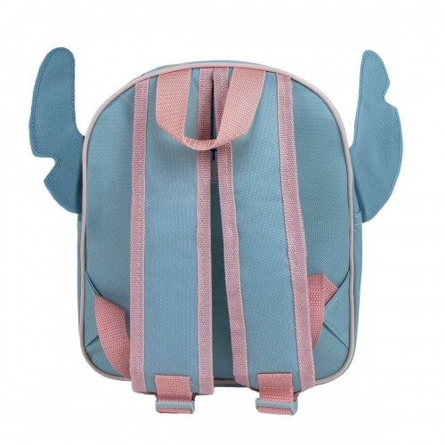 Школьный рюкзак Stitch Светло Синий 22 x 27 x 10 cm image 2