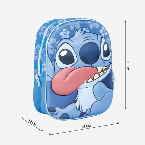 Школьный рюкзак Stitch Синий 25 x 31 x 10 cm image 2