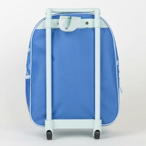 Школьный рюкзак с колесиками Stitch Синий 25 x 31 x 10 cm image 2