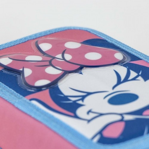 Двойной пенал Minnie Mouse Розовый 12,5 x 19,5 x 4,5 cm image 2