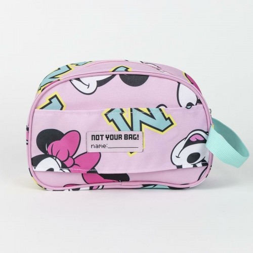 Travel Vanity Case Minnie Mouse Fuchsia 100 % polyester image 2