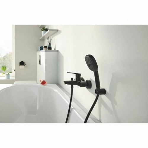 Shower Rose Grohe Black Matte back Silicone ABS image 2