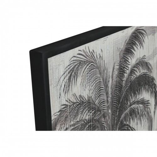 Картина Home ESPRIT Белый Чёрный Пальмы Тропический 80 x 3 x 120 cm (2 штук) image 2