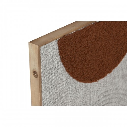 Painting Home ESPRIT Beige Terracotta Modern Urban 50 x 3 x 70 cm (2 Units) image 2