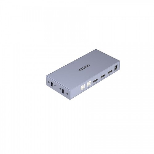 UNITEK V307A KVM switch Grey image 2