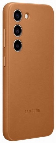 EF-VS911LAE Samsung Leather Cover for Galaxy S23 Camel (Damaged Package) image 2