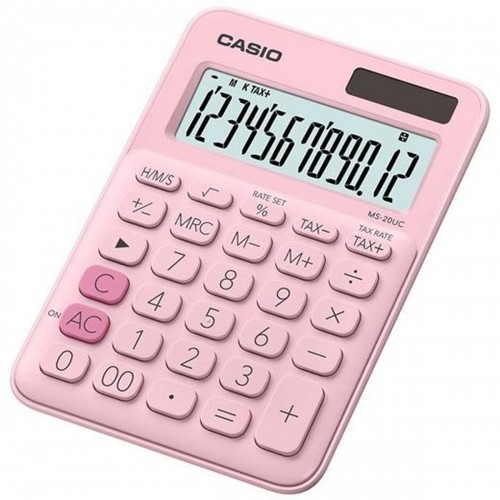 Калькулятор Casio MS-20UC-PK Розовый Пластик image 2