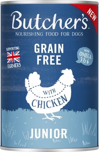 BUTCHER'S Original Junior Mega pack mix - wet dog food - 6 x 400g image 2