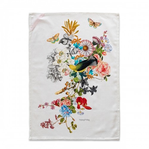 Кухонное полотенце HappyFriday Floral Branch Разноцветный 70 x 50 cm (2 штук) image 2