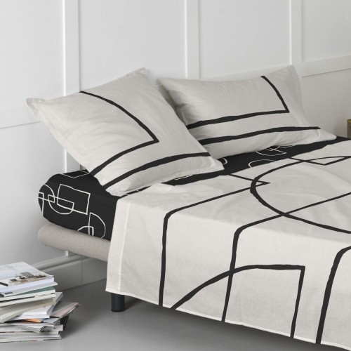 Fitted sheet HappyFriday BLANC Multicolour 160 x 200 x 32 cm image 2