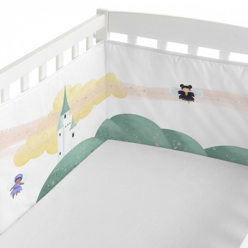 Mazuļa gultas aizsargs HappyFriday Mr Fox Dreaming Daudzkrāsains 210 x 40 cm image 2