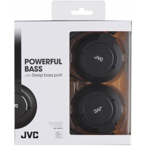 JVC HA-S180-B-E Headphones Wired Head-band Music Black image 2