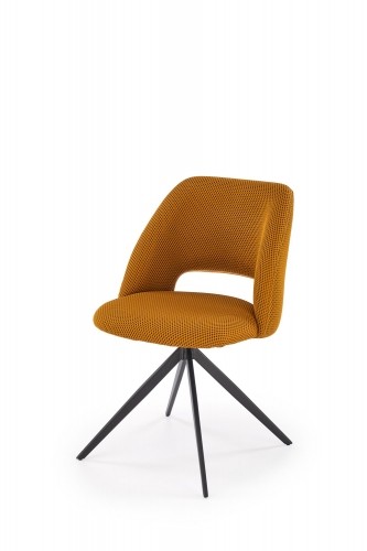 Halmar K546 chair, mustard image 2