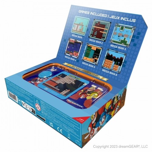 Портативная видеоконсоль My Arcade Pocket Player PRO - Megaman Retro Games Синий image 2