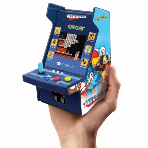 Pārnēsājama Spēļu Konsole My Arcade Micro Player PRO - Megaman Retro Games Zils image 2