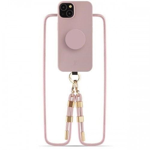 Etui JE 3in1 PopGrip iPhone 15 6.1" różowy|rose 30494 (Just Elegance) image 2