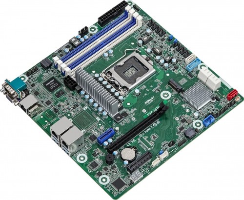 Asrock E3C252D4U motherboard Intel C252 LGA 1200 (Socket H5) micro ATX image 2