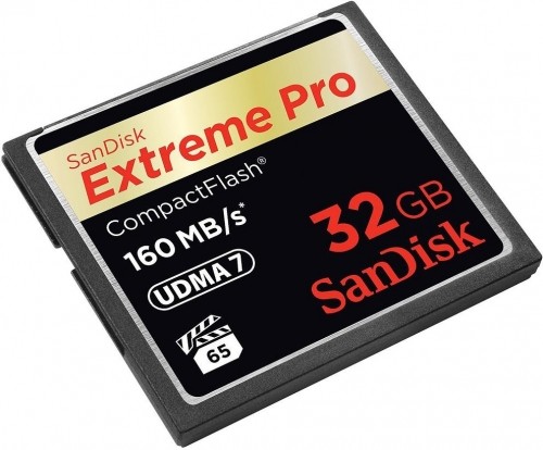 Sandisk карта памяти CF 32GB ExtremePro 160MB/s image 3