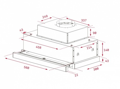 Вытяжка Teka CNL6815PLUS inox image 3