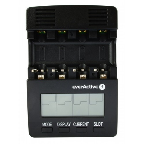 everActive NC-3000 četrvietīgs Ni-MH akumulatoru lādētājs image 3