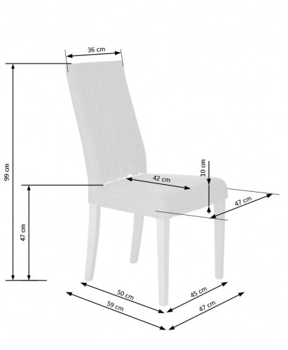 DIEGO chair, color: sonoma oak image 3