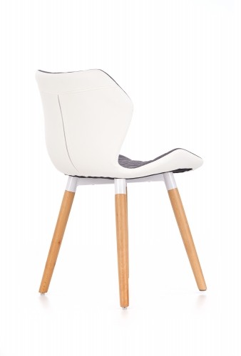 K277 chair, color: grey / white image 3