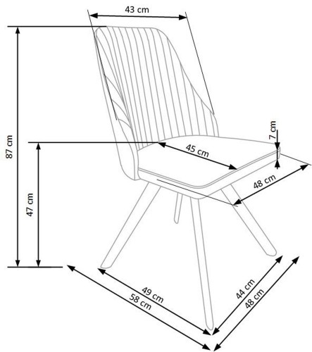 K206 chair image 3
