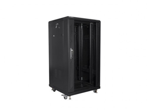 Lanberg 19cali 22U 600X600mm black cabinet image 3