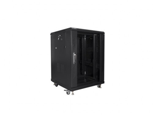 Lanberg 19cali 15U 600X600mm black cabinet image 3