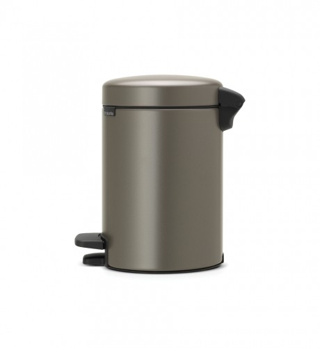 BRABANTIA atkritumu tvertne ar pedāli NewIcon, 3 l, Platinum - 113246 image 3