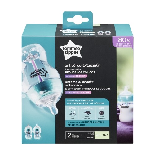 Tommee Tippee barošanas pudelītes Anti-Colic 260ml 2gb 42252575 image 3