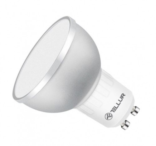 Tellur WiFi LED Smart Bulb GU10, 5W, white/warm/RGB, dimmer image 3