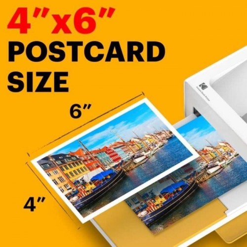 Kodak PD460 Printer Dock Bluetoot Yellow and 10 paper image 3