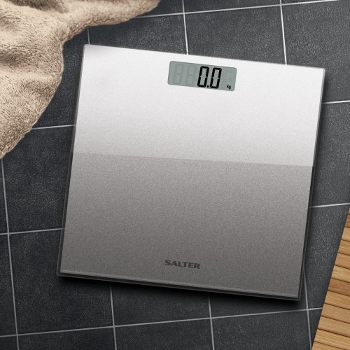 Salter 9037 SVGL3R Salter Glass Electronic Digital Bathroom Scale - Silver Glitter image 3