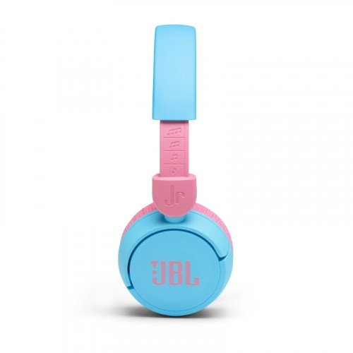 JBL on-ear austiņas ar Bluetooth bērniem, zilas ar rozā - JBLJR310BTBLU image 3