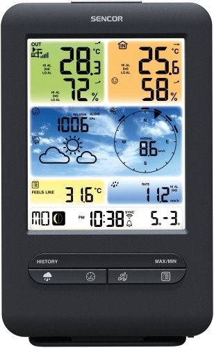 Weather Station Sencor SWS9898 with WiFi image 3