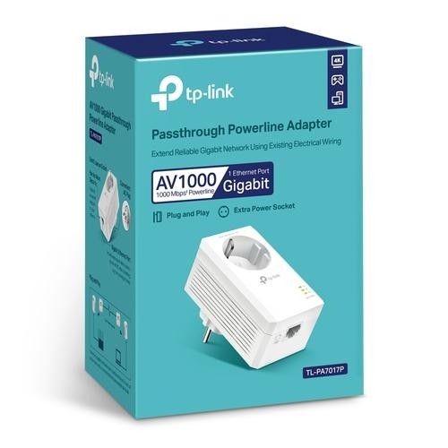 TP-LINK TL-PA7017P PowerLine network adapter 1000 Mbit/s Ethernet LAN White 1 pc(s) image 3