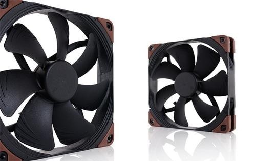 Noctua NF-A14 industrialPPC-2000 Computer case Fan 14 cm Black, Brown image 3