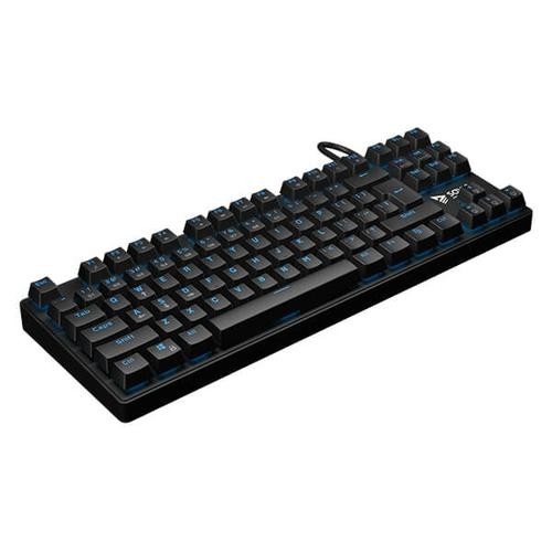 Savio Tempest RX keyboard USB QWERTY English Black, Blue image 3