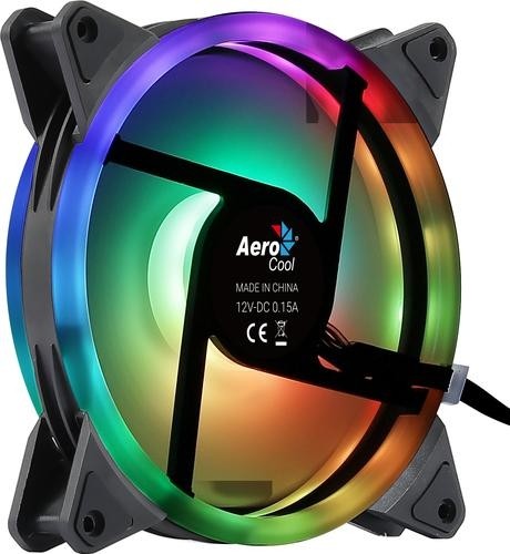 Aerocool Duo 14 Computer case Fan 14 cm Black image 3