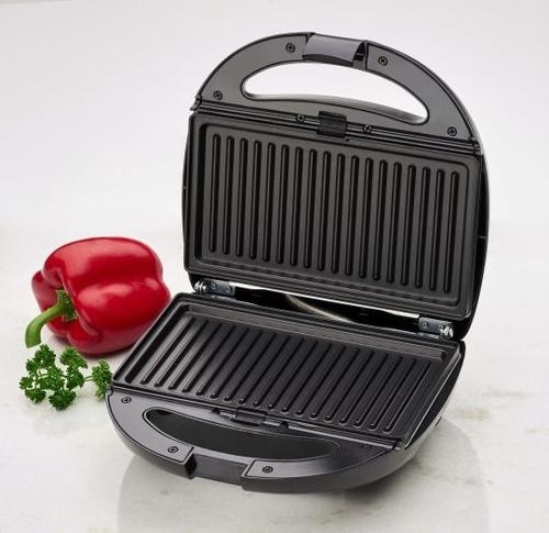 Clatronic ST/WA 3670 sandwich maker 800 W Black, Stainless steel image 3