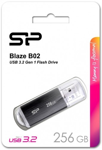 Silicon Power flash drive 256GB Blaze B02, black image 3