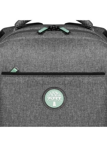 Port Designs YOSEMITE Eco XL notebook case 39.6 cm (15.6&quot;) Backpack Grey image 3