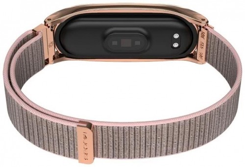 Tech-Protect ремешок для часов Nylon Xiaomi Mi Band 5/6, rose gold image 3